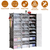 10-Tier 3-Row Shoe Rack Organizer Stackable