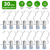30 Pack Hanging Clips 