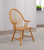 Sunset Trading Oak Selections Windsor Spindleback Dining Chair with Arms | Fully Assembled Kitchen Armchair| Modern Farmhouse Minimalist Country Cottage | Light Oak Solid Wood