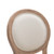 French Country Wooden Barstools With Upholstered Seating 