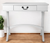 Acacia And Pinewood White Writing Desk