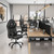 Black Adjustable Height Swivel Rolling Office Chair