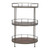 35" Brown Solid Wood and Wood End Table With Drawer And Shelf