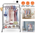 Garment Hanging Rack Clothing Hanging Rail Pillow