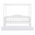 White Wood Twin Daybed Frame With Trundle