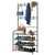 Entryway Coat Hat Rack Shoe 