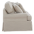 Sunset Trading Horizon Replacement Slipcover Only for T-Cushion Loveseat | Light Gray