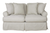 Sunset Trading Horizon Replacement Slipcover Only for T-Cushion Loveseat | Light Gray