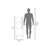 Vance 47" High One Door Cabinet with Two Open Shelves