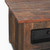 48" Brown Reclaimed Wood and Solid Wood Coffee Table With 12