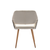 Small Modern Living Dining Room Accent Chairs Fabric Mid-Century Upholstered Side Seat Club Guest with Metal Legs