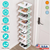 9Tier Narrow Entryway Shoe Rack 