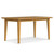 60" Oak Wood Dining Table