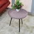 Handmade Aluminium And Iron Round Tray Side Table
