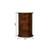 23" Chestnut Solid Wood Round Three Drawer Nightstand