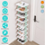 9Tier Narrow Entryway Shoe Rack 