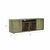 Prana Tv Stand fot TVs to 60, Four Shelves, Two Cabinets With Single Door