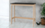Modern Natural And Black Narrow Table Desk