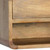 18" Oak Solid Wood One Drawer Floating Nightstand