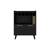 Vance 40" High Bar Cabinet with Six Bottle Cubbies, Two Double Door Cabients