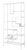 72" White Metal and Glass Nine Tier Etagere Bookcase