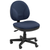 Blue and Black Adjustable Swivel Fabric Rolling Office Chair