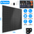 4 Packs Metal Pegboards Black Peg