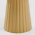 60" Natural Solid Wood Pedestal Base Round Top Dining Table