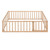 Natural Wood Full Daybed Frame