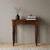 28" Chestnut Solid Wood Console Table With Drawer