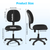 Office Chair Ergonomic Low-Backrest Armless Task Chair 
