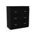 Georgia Three Drawer Dresser, Metal Handles, Superior Top