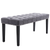 Ming Upholstered Tufted Bench Ottoman 