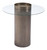 Contemporary Antique Gold End Table