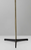 Homeroots Lighting Three Arm Adjustable Floor Lamp, Brass Finish, Grey, Black, and White Shades