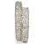 40" Aluminum Silver Twigs Cylinder Floor Vase