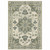 Homeroots Home Decor 8' X 11' Teal Blue Grey Tan And Beige Geometric Power Loom Stain Resistant Area Rug