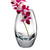 Homeroots Home Decor 11 Mouth Blown Crystal European Vase
