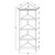 60" Bookcase with 2 Shelves in White - 4512822856360