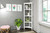 60" Bookcase with 2 Shelves in White - 4512822856360