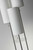 Homeroots Lighting Three Light Floor Lamp, Brushed Steel, with Two Clear Storage Shelves