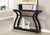 Homeroots Living Room 11.5" x 47.25" x 32" Cappuccino Hollow Core Particle Board Accent Table Hall Console