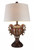 Homeroots Lighting Tall Bronze Urn Shaped Table Lamp, Bronze Finish