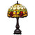 19" Tiffany Style Red Tulips Table Lamp - 606114645030