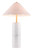 Urban White Marble Cyliner Table Lamp - 808230020757