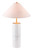 Urban White Marble Cyliner Table Lamp - 808230020757