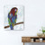 Large Bright and Tropical Parrot Canvas Wall Art