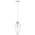 Homeroots Lighting Ballina 1-Light Mini Pendant, Polished Nickel