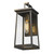 Homeroots Lighting Burnished Bronze Contempo Elongated Outdoor Wall Light, Burnished Bronze