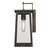 Homeroots Lighting Burnished Bronze Contempo Elongated Outdoor Wall Light, Burnished Bronze
